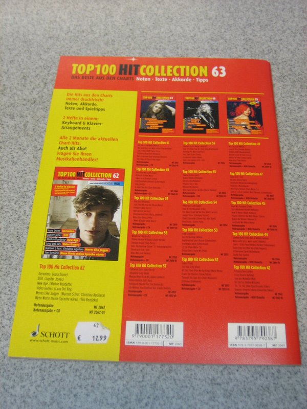 Top 100 Hit Collection 63 , B-Ware