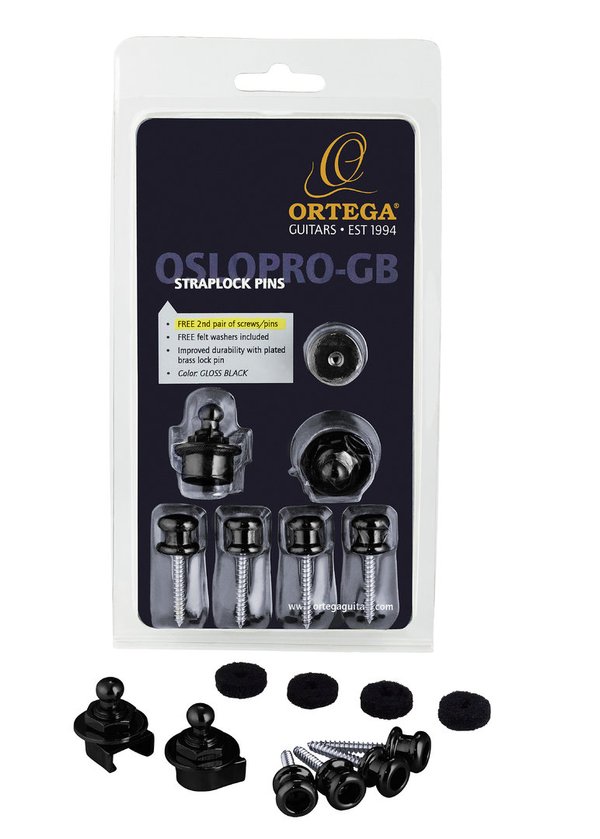 ORTEGA Strap Lock Pin Pro Version OSLOPRO-GB