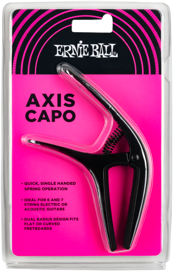Ernie Ball Axis Capo - Black P09600