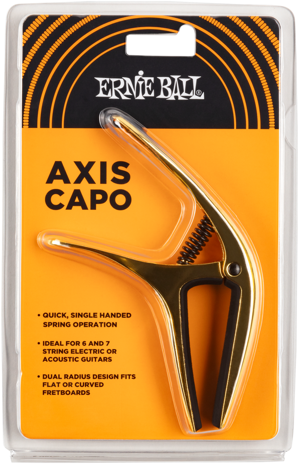 Ernie Ball Axis Capo - Gold P09603