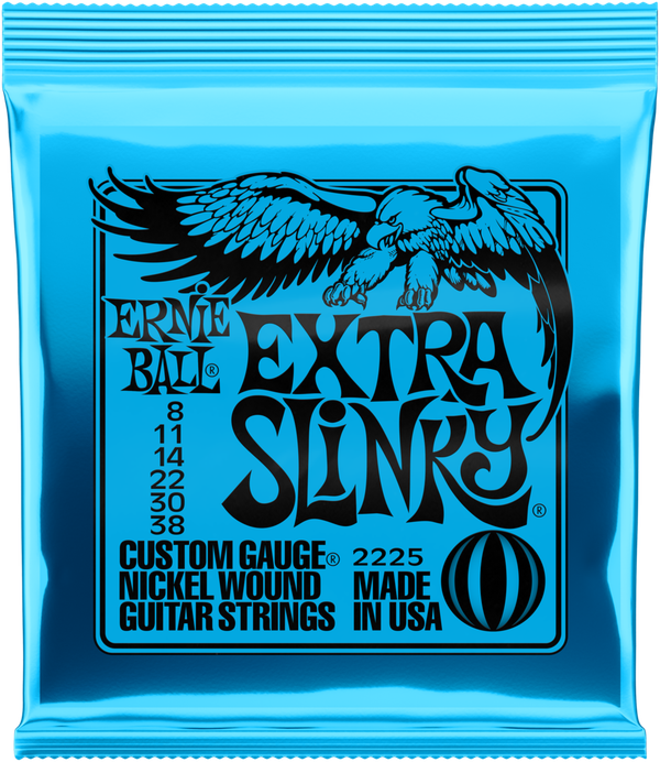 Ernie Ball Extra Slinky 0,08 bis 0,38  P2225