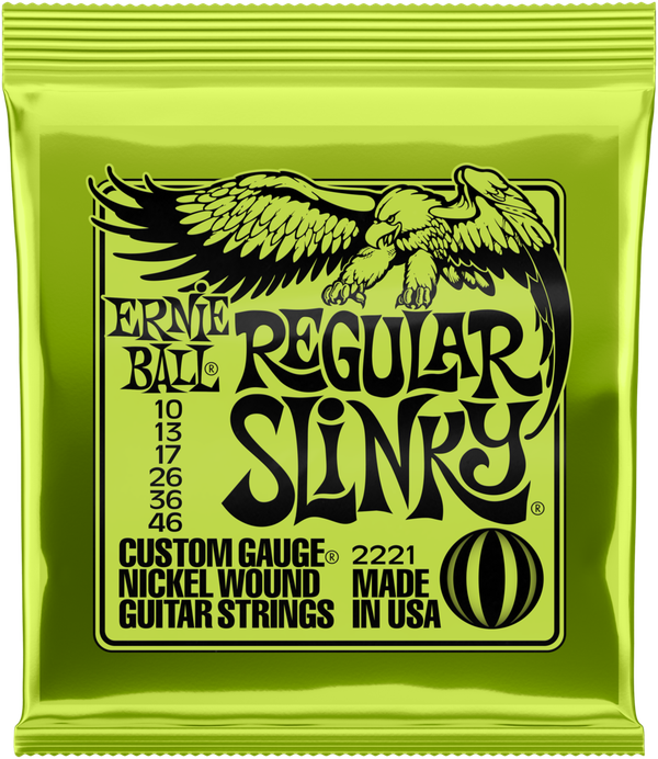 Ernie Ball Regula Slinky 0,10 bis 0,46  P2221